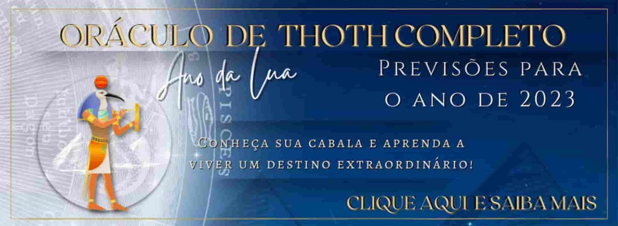 Oráculo de Thoth 2023 - Ano da Lua
